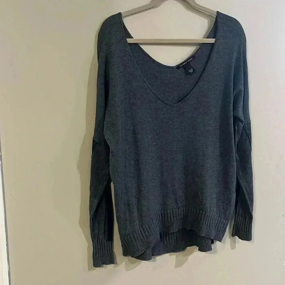 [M]Victoria Secret  LS Dropped Shoulder relaxed Fit Cotton Cashmere Sweatshirt - Picture 1 of 12